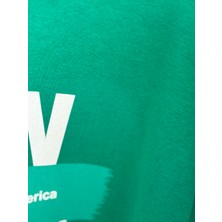 Betül Aksu Butik New York Baskılı Sweatshirt
