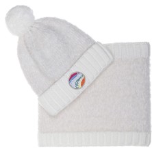 Fonem  Huve 8-12 Yaş 2li Yünlü Çoçuk Set Fo 5191 Ekru