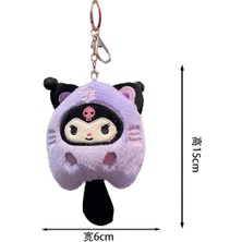 NB Market Hello Kitty 12  cm Anahtarlık Çanta Süsü Peluş Oyuncak Sanrio Mymelody Cartoon Karikatür Peluş