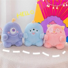NB Market Küçük Canavarlar 20 cm Peluş Oyuncak 1 Adet - Sevimli Uzaylılar Tüylü