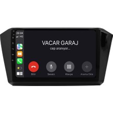 NAVECRON VOLKSWAGEN PASSAT B8 2015+ ANDROID MULTİMEDYA GERÇEK 2/32 KABLOSUZ CARPLAY GERİ GÖRÜŞ KAMERALI