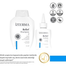 İzderma Relief Kepek Karşıtı Devam Şampuanı ve Nemlendirici Losyon Ikili Set