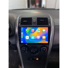 Navecron Toyota Corolla 2007-12 Androıd Uyumlu Multimedya Gerçek 2/32 Kablosuz Carplay Geri Görüş Kameralı