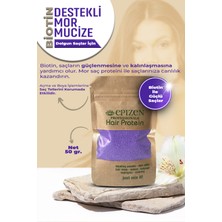 Epizen Biotin Destekli Yıpranmış Saçlar İçin Mor Mucize Saç Bakım Proteini