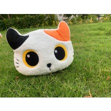 Aya Toys Neşeli Peluş Kedi Yastık Uyku Arkadaşı Oyuncak