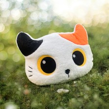 Aya Toys Neşeli Peluş Kedi Yastık Uyku Arkadaşı Oyuncak