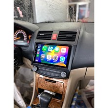 Navecron Honda Accord 2003-08 Uyumluandroıd Multimedya Gerçek 2/32 Kablosuz Carplay Androıd Geri Görüş Kamera