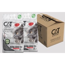 Cat Expert Kedi Kumu Neutral Hygiene With Activated Carbon Topaklanan Koku Hapseden Tozsuz 2x8 = 16 Lt