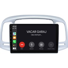 NAVECRON HYUNDAI ACCENT ERA 2006-2012 ANDROID MULTİMEDYA GERÇEK 2/32 KABLOSUZ CARPLAY GERİ GÖRÜŞ KAMERALI