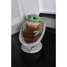 Gobo Bebek Yoda Dekoratif Figür Obje 8X10 cm