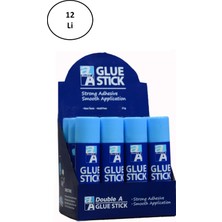 Double A Super Sticky Glue Stick Yapıştırıcı 21 Gram 12'li