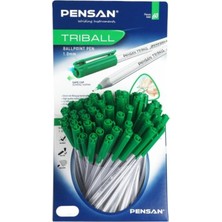 Pensan Triball Tükenmez Kalem Yeşil 60'lı