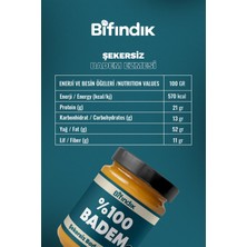 Bi Fındık Şekersiz Badem Ezmesi Katkısız Taze Çekim Doğal Sürülebilir Kahvaltılık  Badem 1 KiloGram