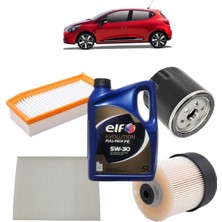 Renault Clio 4 1.5 Dci 3Plus Elf 5W30 5Lt 2012-Sonrası