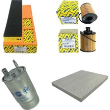 Parcabeyi Fiat Grande Punto 1.3 Multijet Euro 4 Oto Filtre Bakım Seti