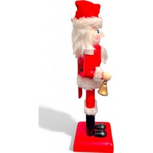 25CM Noel Fındıkkıran Dekorasyon Yaratıcı Fındıkkıran Süs Ahşap Fındıkkıran Asker Ev Dekorasyon