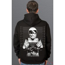 Bumeta Dunsfold Polis Departmanı Suçlu Sweatshirt Unisex Kapüşonlu Hoodie