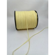 Paşateks Since 1995 4 mm Askılık Grogren Şerit -5 Metre - (Sarı)