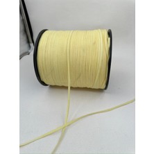 Paşateks Since 1995 4 mm Askılık Grogren Şerit -5 Metre - (Sarı)