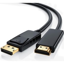 Starktech Stc-893 Displayport To Hdmı Kablo Dönüştürücü - 1.8M - Altın Uçlu