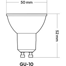 Cata CT-4215 - 7W 6500K Soğuk Beyaz | LED Spot Ampul - Gu-10