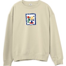 Coutliner Flowers Regular Sweatshirt