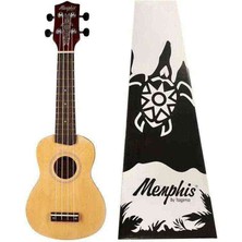 Memphis Tagima MHS-20NT Soprano Ukulele- Natural