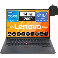 Lenovo Thinkpad E14 Gen5 Intel Core I5-13420H 16GB 1tb Ssd+1tb SSD 14" Fhd+ IPS WINDOWS11PRO Taşınabilir Bilgisayar TP21JK00KTTX24+ZETTAÇANTA