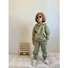 Jolly Kids Erkek Çocuk Polar Kapüşonlu Sweatshirt Takım