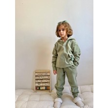 Jolly Kids Erkek Çocuk Polar Kapüşonlu Sweatshirt Takım