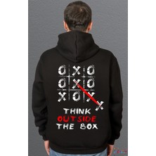 Bumeta Xox Kalıpların Dışına Çık Sweatshirt Unisex Kapüşonlu Hoodie