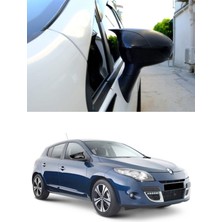 Omsa Renault Megane 2 Yarasa Batman Ayna Kapağı Piano Black 2002-2008 Arası