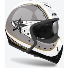 Aıroh J 110 Command Gold Glıtter Kask