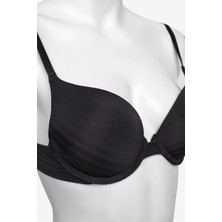 Penti Intense Extra Push Up Essentials Siyah Sütyen