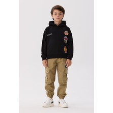Iceberg Bg Store Erkek Çocuk Siyah Sweatshirt