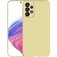 YuccaTech Galaxy A33 5g Kılıf Zore Premier Silikon Kapak-Gold