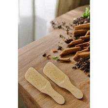 Baharat Kaşığı Bal Reçel Ölçek Kaşığı Dekoratif Ahşap El Yapımı