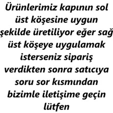 3DreaMaker Tuvalet kapı süsü, duvar dekorasyonu, wall art