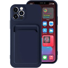 YuccaTech Apple iPhone 12 Pro Max Kılıf ​​zore Ofix Kapak-Lacivert