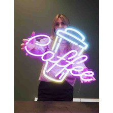 Kamer Neon Led Işıklı Cafe Coffoe