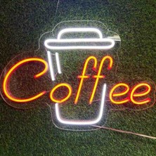 Kamer Neon Led Işıklı Cafe Coffoe