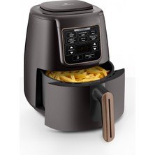 Karaca Air Pro Cook Xl 2 In 1 Konuşan Airfryer Walnut Brown