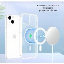 Byars Bilişim Byars-Mıknatıs ile Profesyonel Iphone 11 12 13 14 Uyumlu 15 W Çok Hızlı Wireless Şarz Şarj Aleti Byarsbilişim