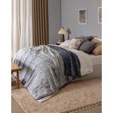 Nord Sherpa Tek Kişilik Battaniye - Indigo