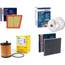 Ford Courier 1.6 Tdcı Dizel Filtre Bakım Seti 2014-2018