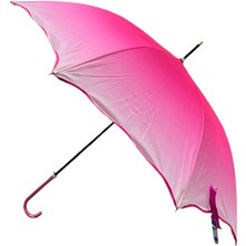 Fuşya Baston Şemsiye 8 Telli 708875