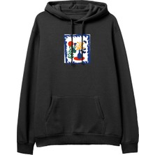 Coutliner Flowers Regular Hoodie
