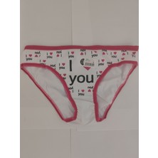 Kadın Ribana Ince Bel Pastel Baskılı Bikini