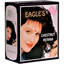 Eagle's Orijinal Hint Kınası Saç Boyası Kestane Rengi - Chestnut Henna - KTJ9554-1428