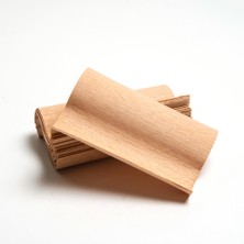 Rufus Concept S Model Ahşap Mum Fitili ve Yapışkanlı Fitil Sehpası 30 Adet ( 40 mm   x  100 mm   x  0.5 mm  )